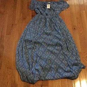 Strapless Hollister dress